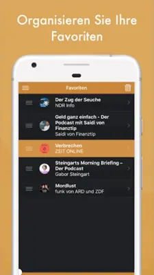 Podcast Deutsch android App screenshot 1